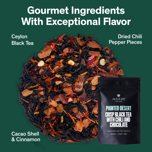 Painted Desert – Chocolate Chili Black Tea by Da LBI Tea, view 2