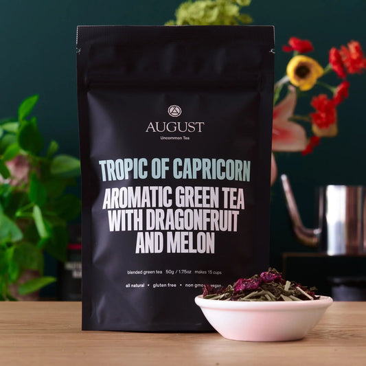 Da LBI Tea Tropic of Capricorn dragonfruit melon green tea, 15-cup resealable pouch