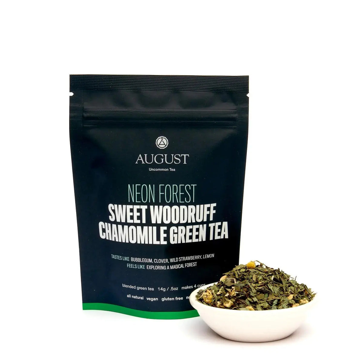 Da LBI Tea Neon Forest apple chamomile green tea, 4-cup sample pack