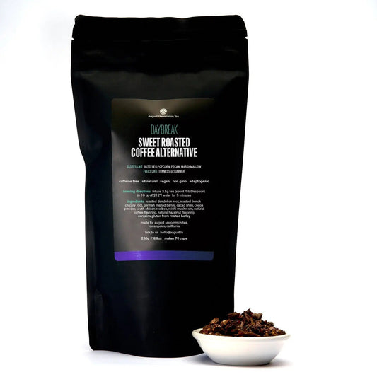 Da LBI Tea Daybreak sweet roasted coffee alternative, 70-cup resealable pouch