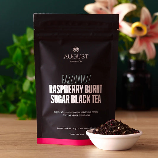 Da LBI Tea Razzmatazz raspberry burnt sugar black tea, 15-cup resealable pouch