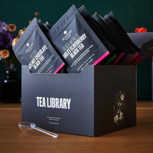 Tea Library – Deluxe 30 Tea Sampler. Gotta taste em all! by Da LBI Tea, view 2