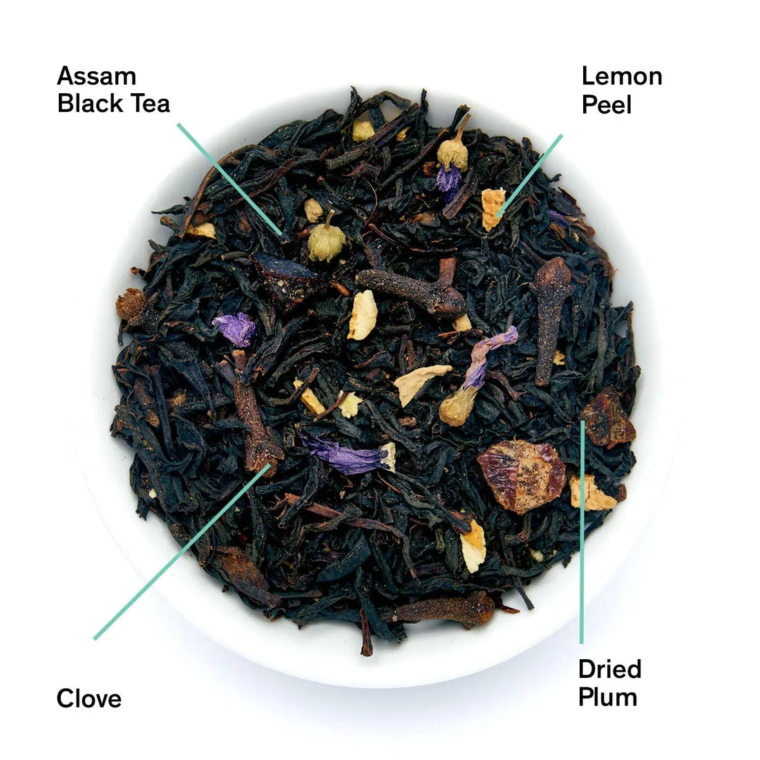 Metropolitan bergamot plum Earl Grey loose leaf tea from Da LBI Tea