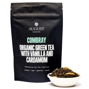 Da LBI Tea Combray vanilla cardamom green tea, 15-cup resealable pouch