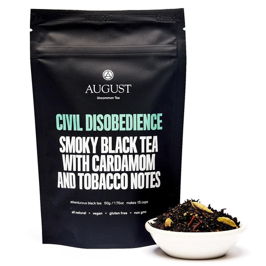 Da LBI Tea Civil Disobedience smoky cardamom black tea, 15-cup resealable pouch
