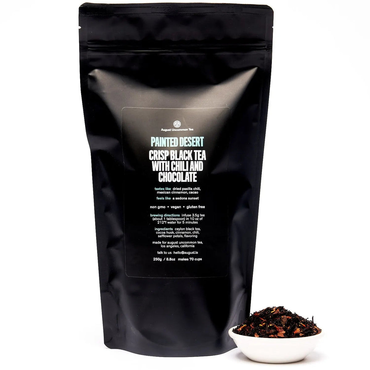 Da LBI Tea Painted Desert chocolate chili black tea, 70-cup resealable pouch