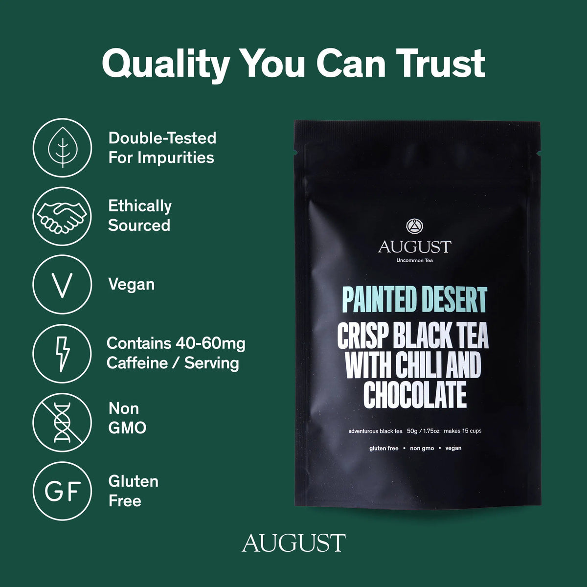 Painted Desert – Chocolate Chili Black Tea by Da LBI Tea, view 6