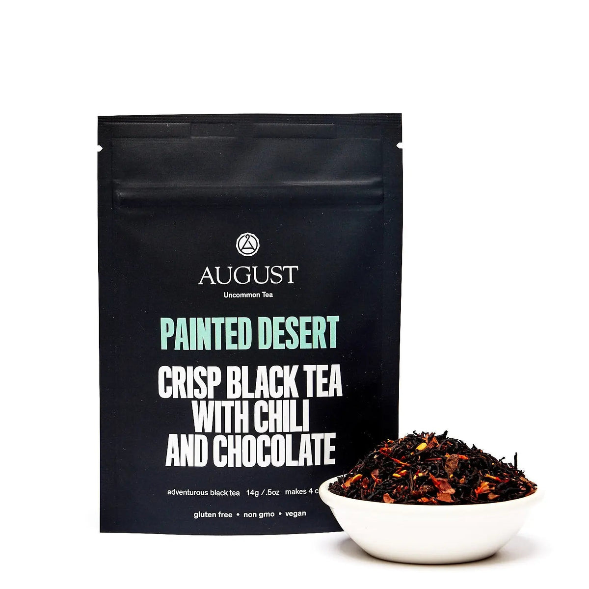 Da LBI Tea Painted Desert chocolate chili black tea, 4-cup sample pack