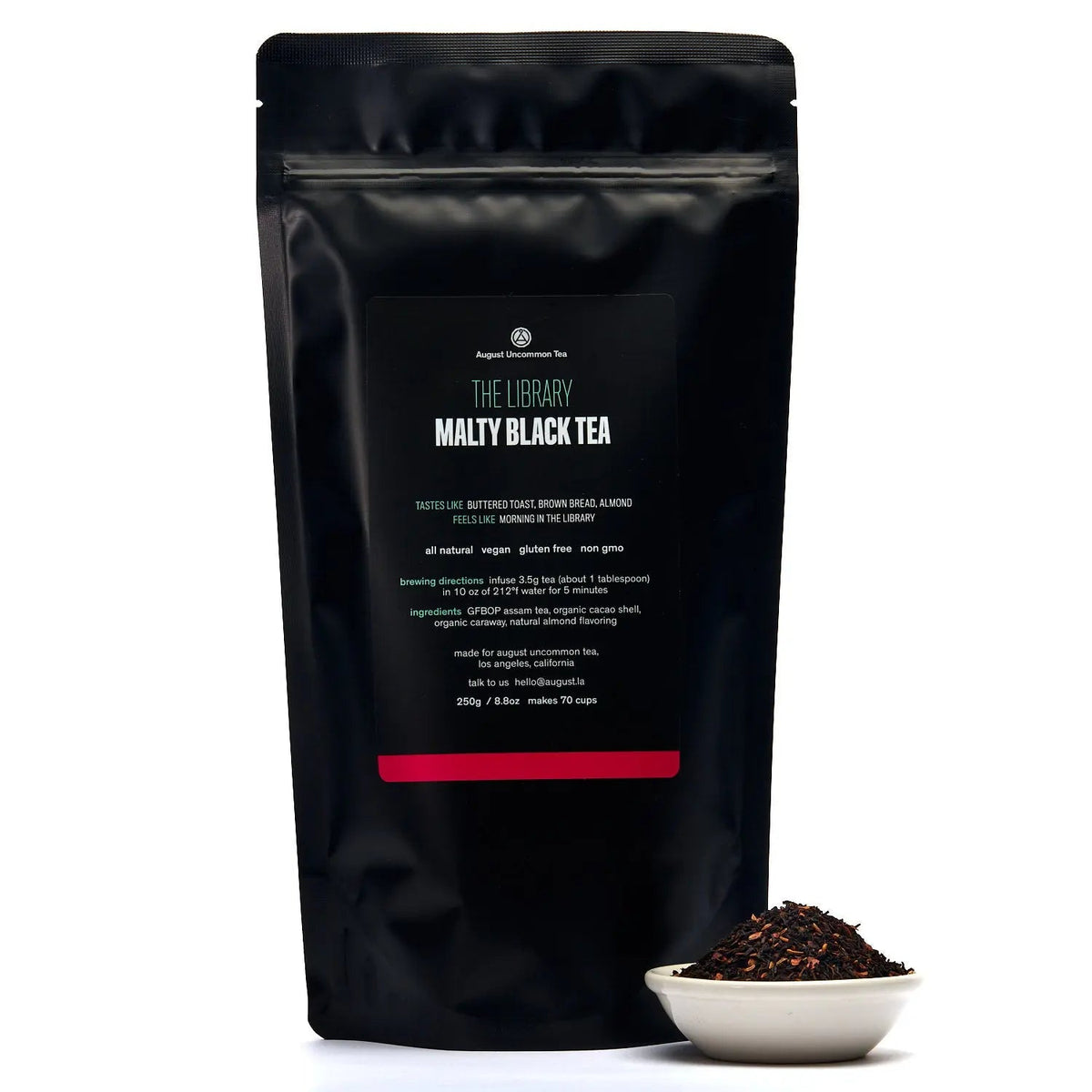 Da LBI Tea The Library malty black tea, 70-cup resealable pouch