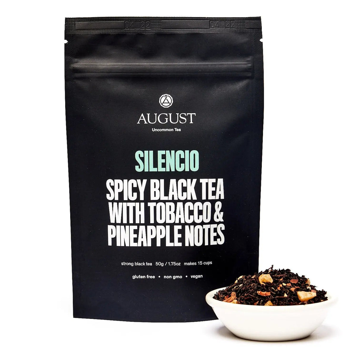 Da LBI Tea Silencio spicy pineapple black tea, 15-cup resealable pouch