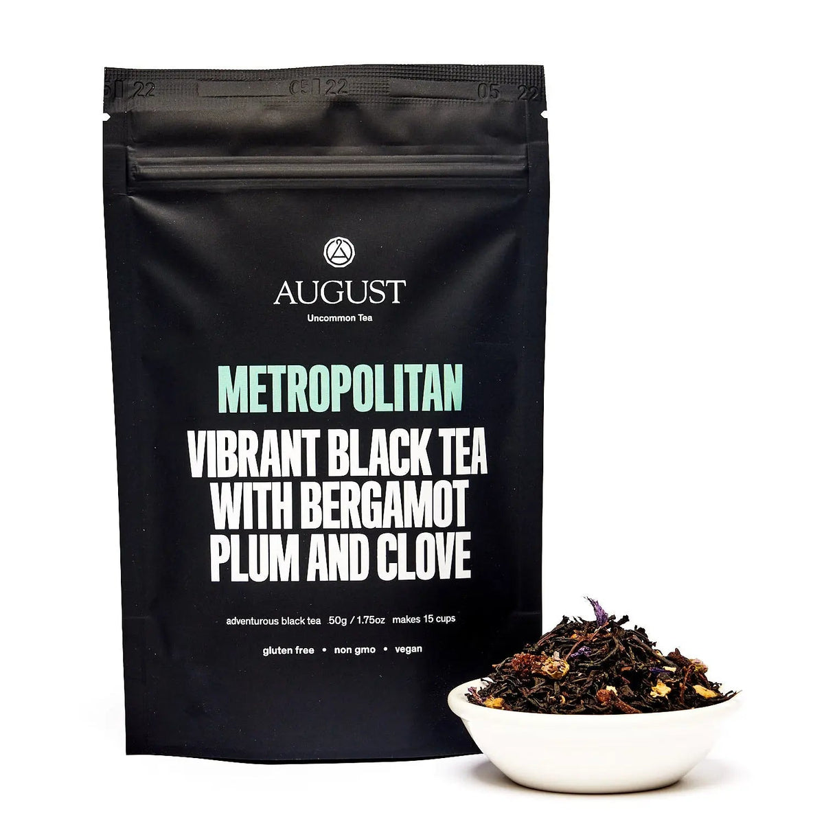 Da LBI Tea Metropolitan bergamot plum earl grey black tea, 15-cup resealable pouch