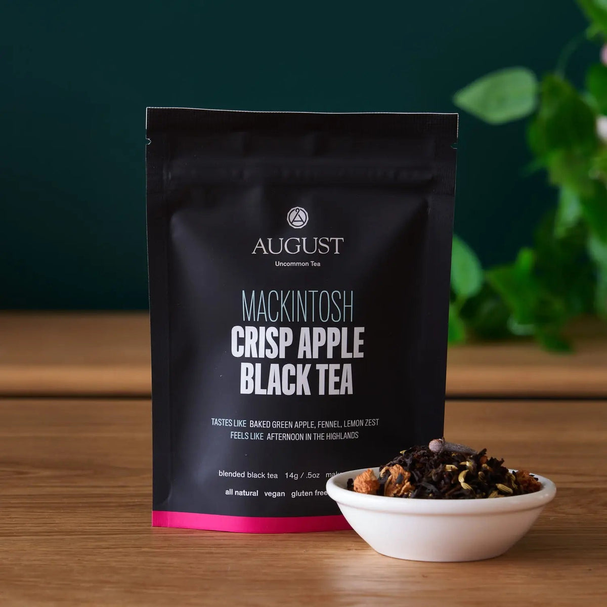 Da LBI Tea Mackintosh crisp apple black tea, 4-cup sample pack