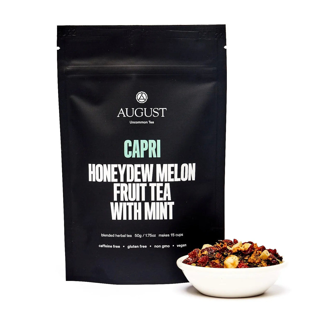 Da LBI Tea Capri honeydew melon mint tea, 15-cup resealable pouch