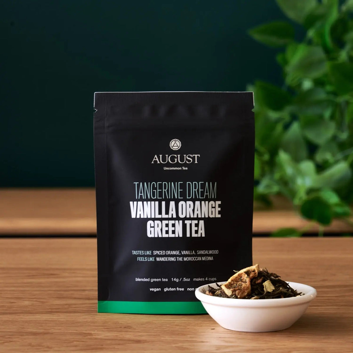 Da LBI Tea Tangerine Dream vanilla orange green tea, 4-cup sample pack