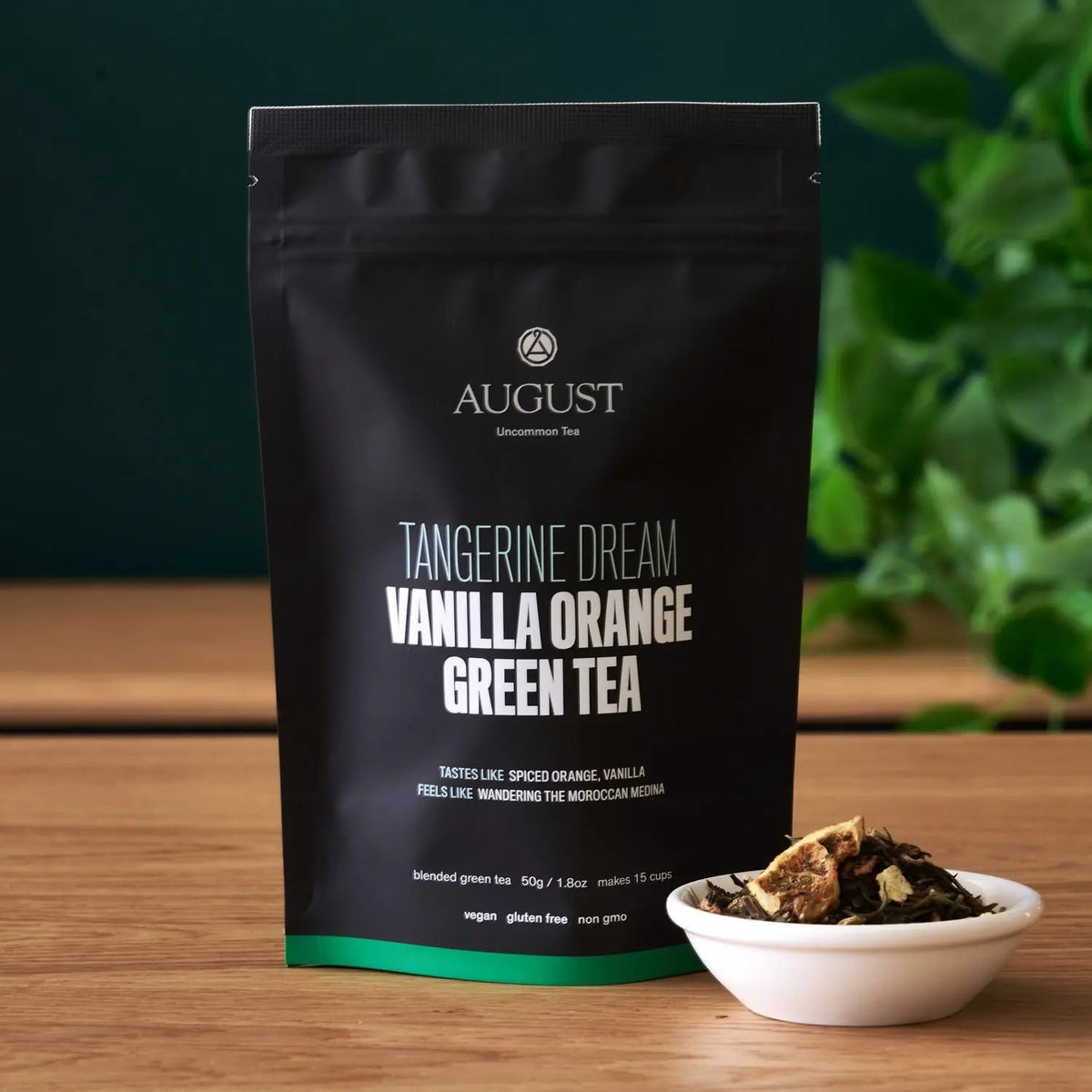 Da LBI Tea Tangerine Dream vanilla orange green tea, 15-cup resealable pouch