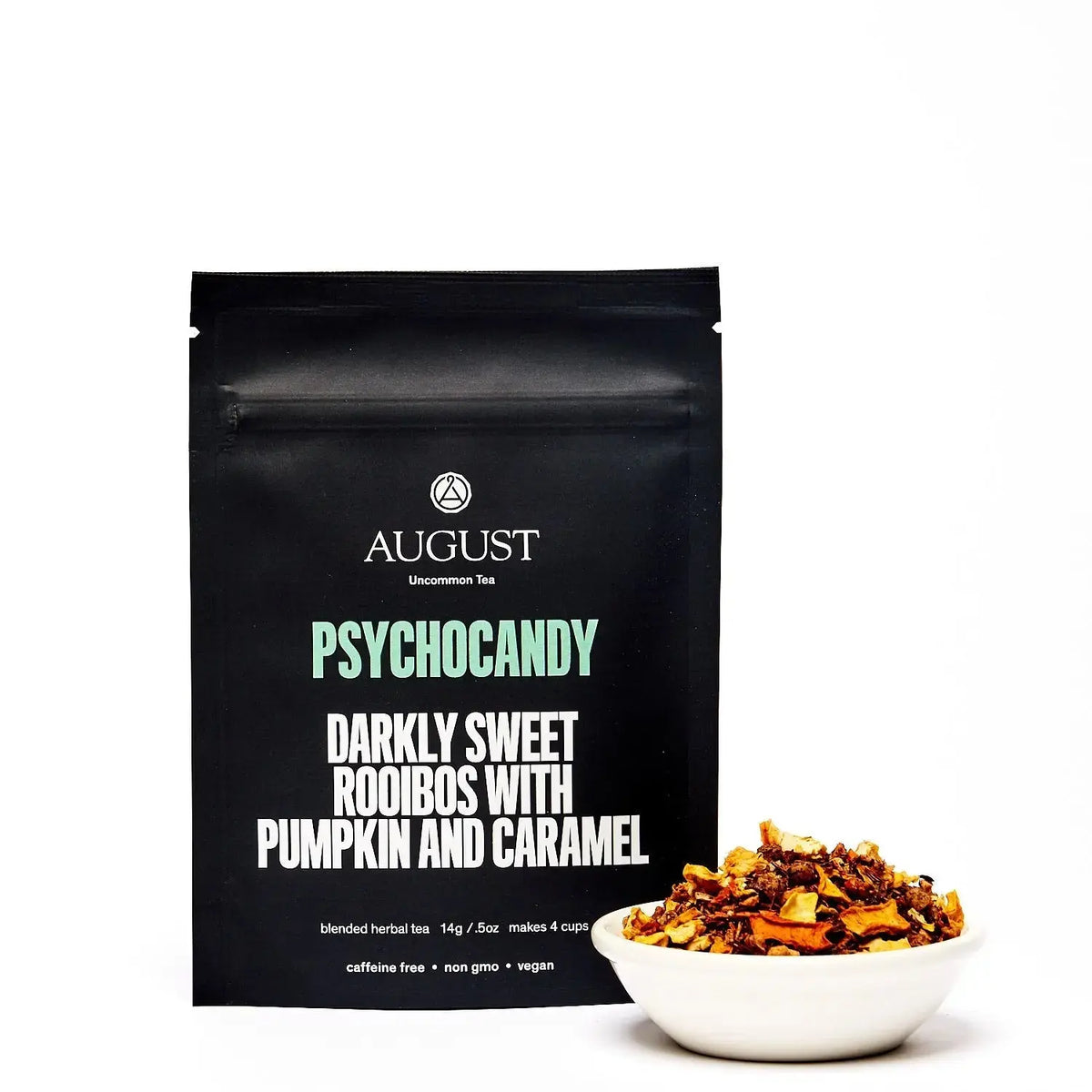 Da LBI Tea Psychocandy roasted pumpkin caramel rooibos tea, 4-cup sample pack