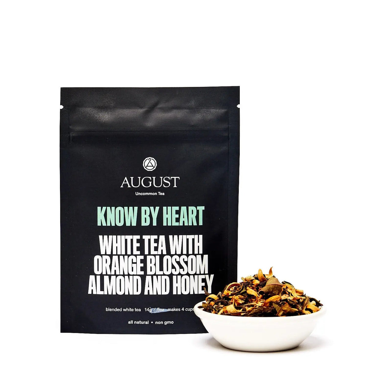 Da LBI Tea Know by Heart orange blossom almond white tea, 4-cup sample pack