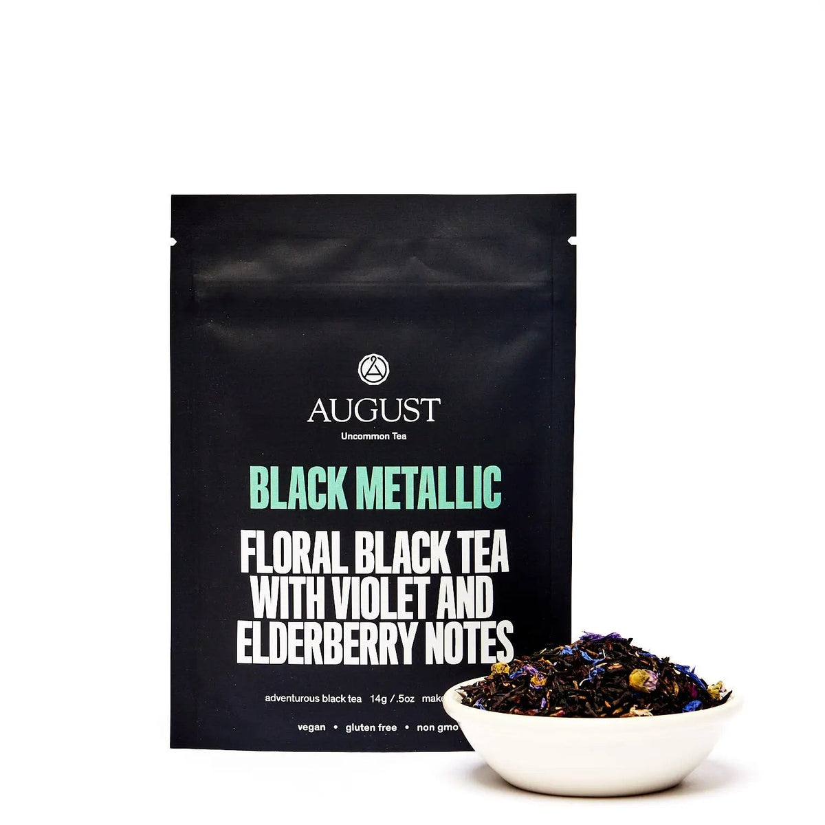 Da LBI Tea Black Metallic violet elderberry black tea, 4-cup sample pack