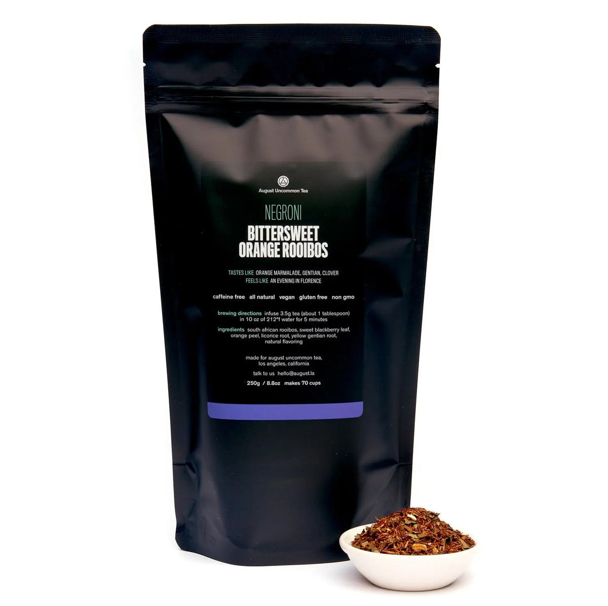 Da LBI Tea Negroni bittersweet orange rooibos tea, 70-cup resealable pouch