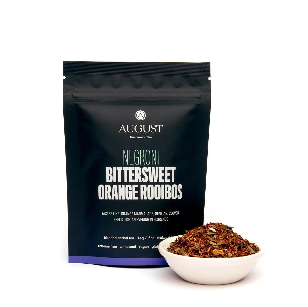 Da LBI Tea Negroni bittersweet orange rooibos tea, 4-cup sample pack