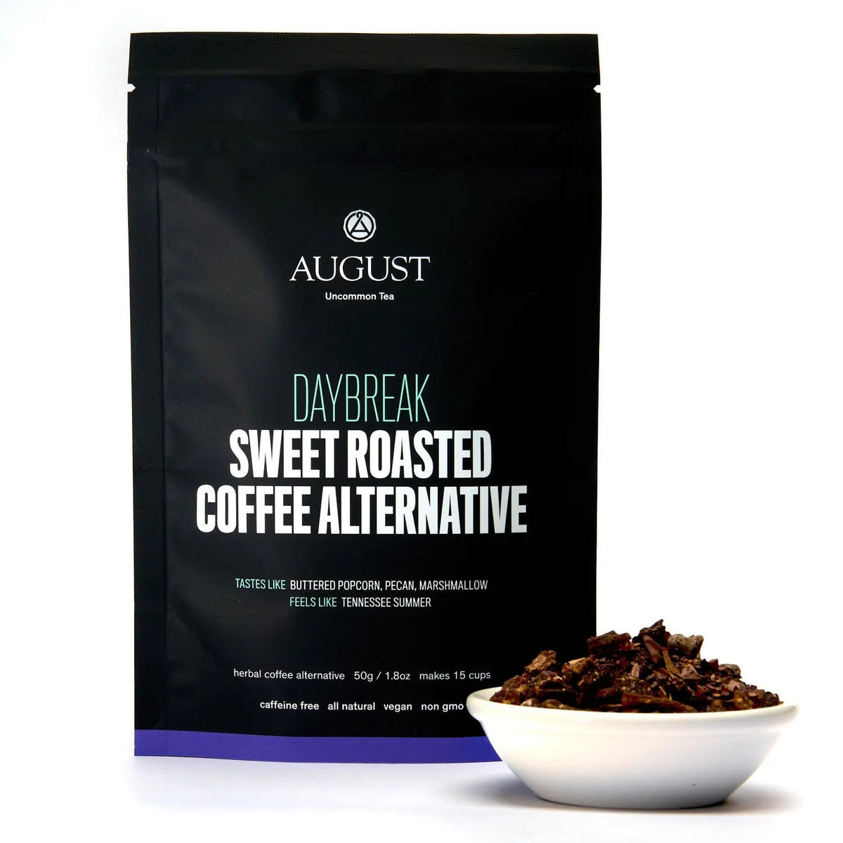 Da LBI Tea Daybreak sweet roasted coffee alternative, 15-cup resealable pouch