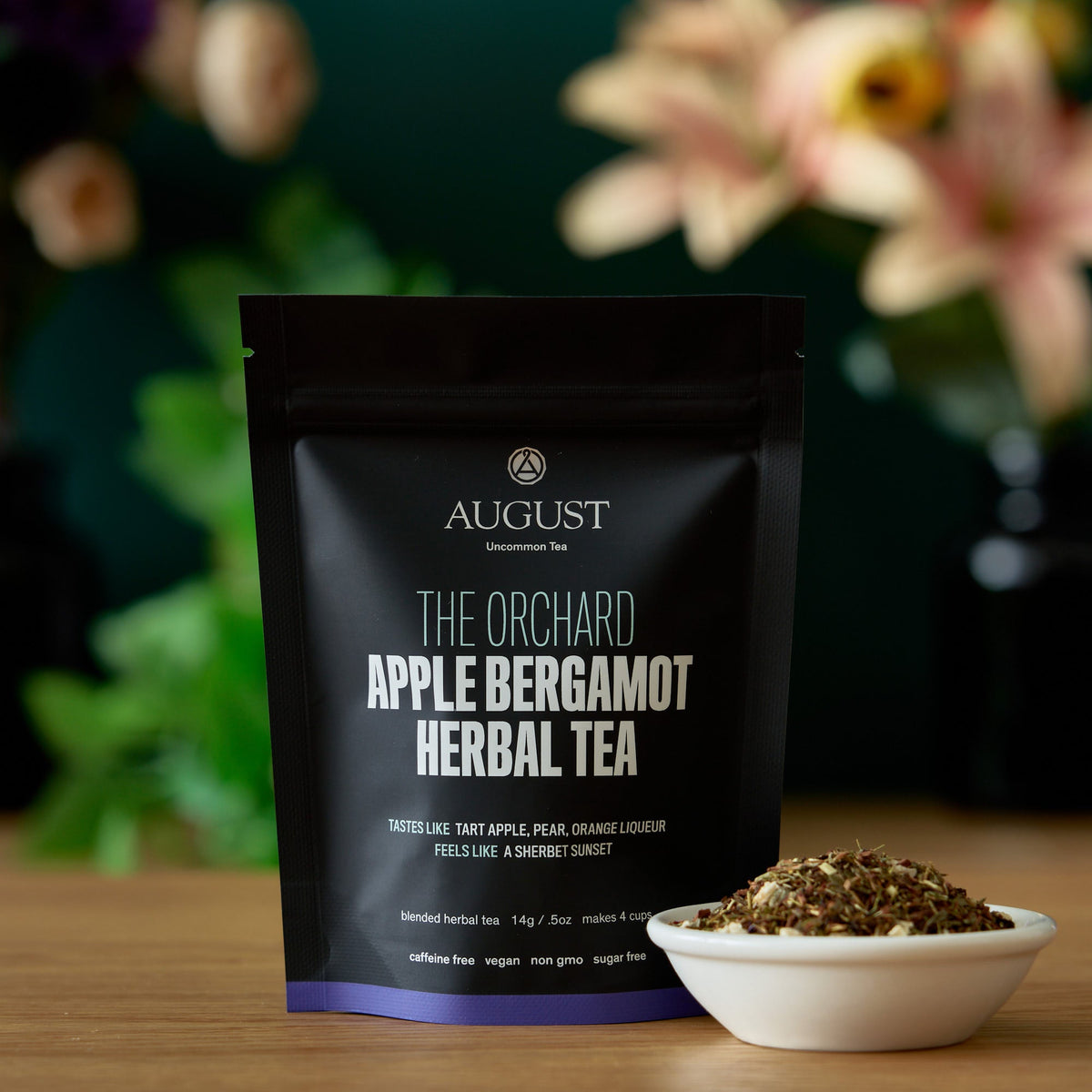 Da LBI Tea The Orchard apple bergamot herbal tea, 4-cup sample pack