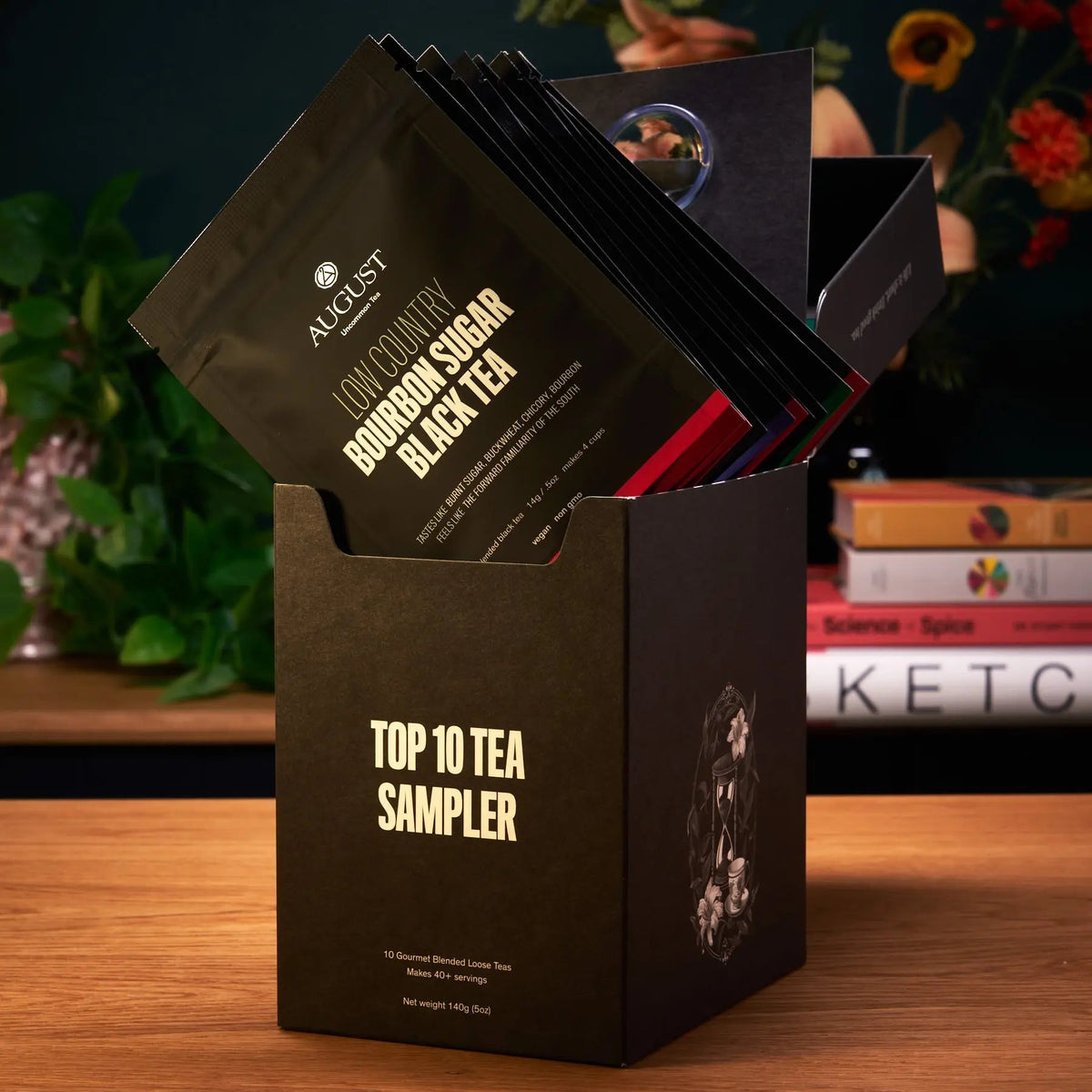 Top 10 Sampler – Taste Ten Trending Teas tea sampler by Da LBI Tea, view 2