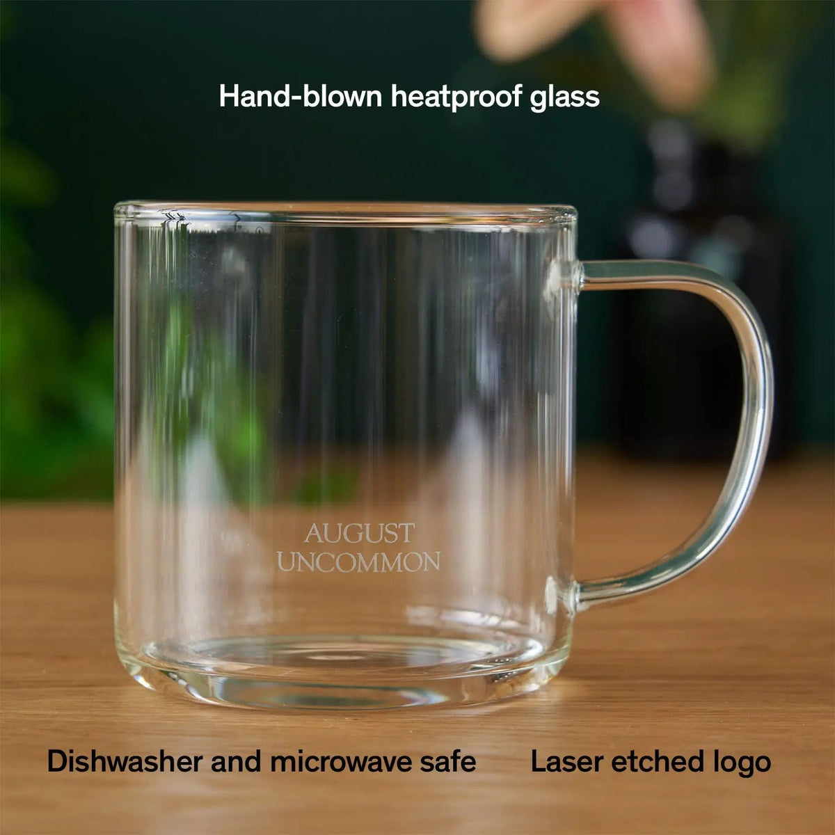 Glass Mug – Clear Elegance teaware by Da LBI Tea, view 2