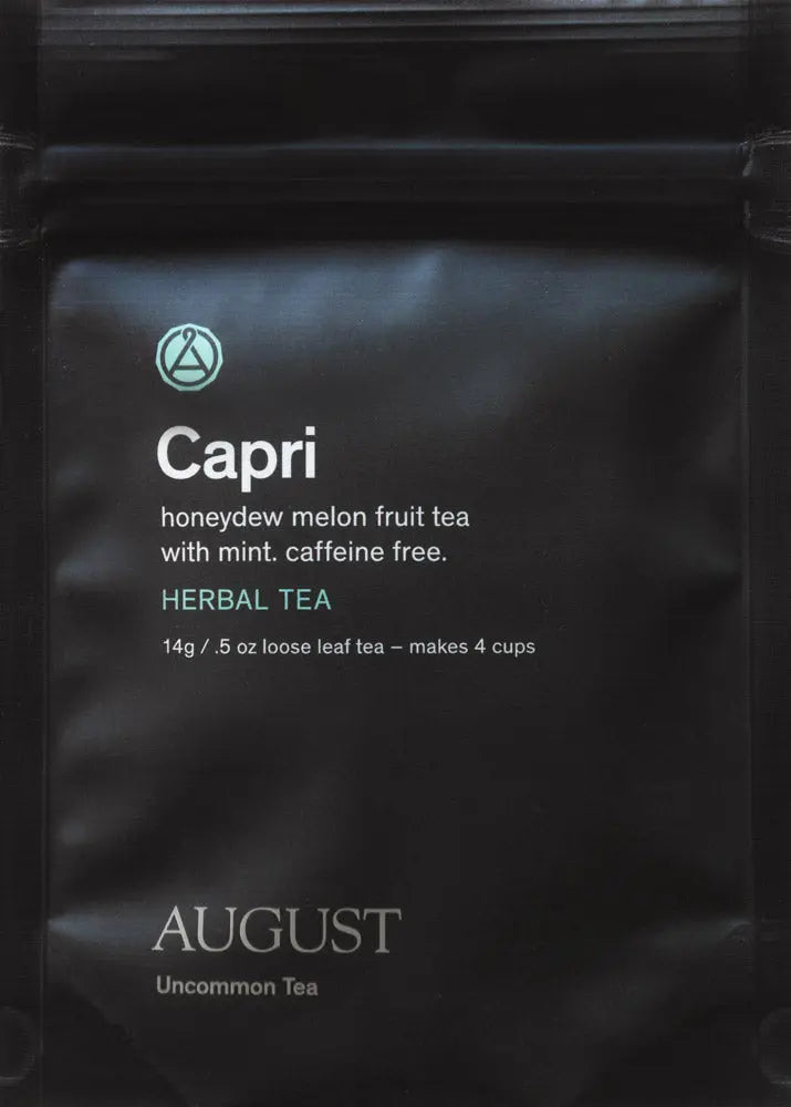 Capri – Honeydew Melon Mint Tea herbal tea by Da LBI Tea, view 7