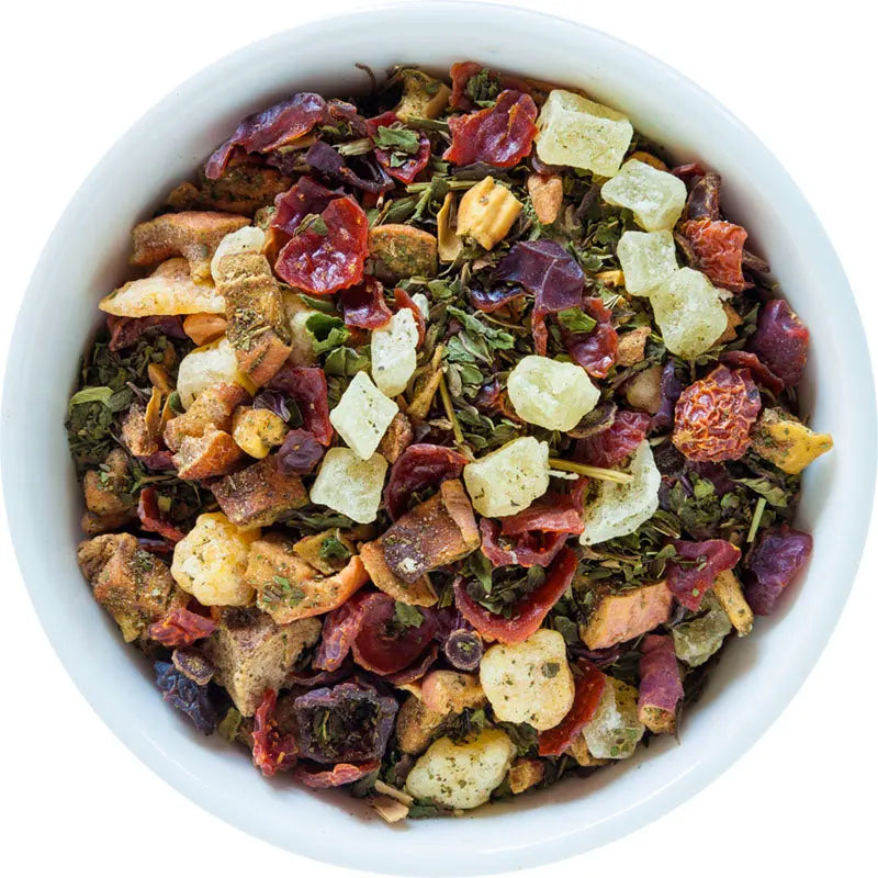 Capri – Honeydew Melon Mint Tea herbal tea by Da LBI Tea, view 6