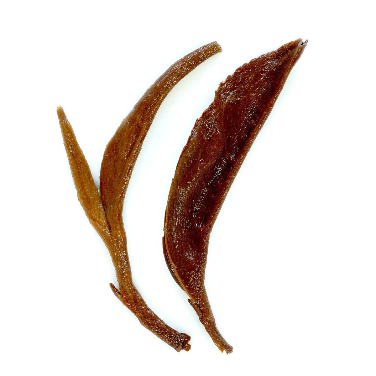 Da LBI Tea Rare Leaves Gold single estate nepalese black tea, steeped wet leaves after brewing