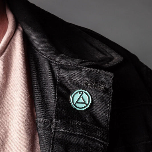 Da LBI seal enamel pin, product photo
